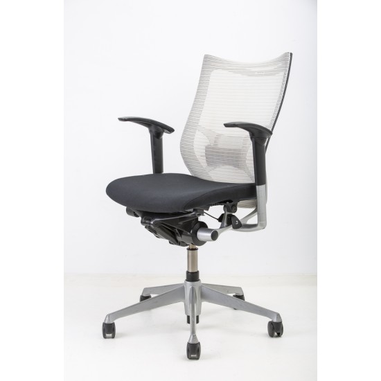 gebruikte Okamura CP Baron Bureaustoel Refurbished tweedehands Design bureaustoel