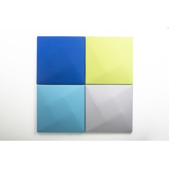 tweedehands - gebruikt - refurbished Akoestische Wandpanelen Gekleurd Scheidingswand