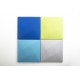 tweedehands - gebruikt - refurbished Akoestische Wandpanelen Gekleurd Scheidingswand