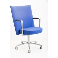 Blue Fabric  office chair