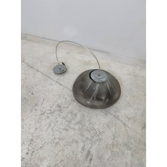 tweedehands - gebruikt - refurbished Glasvezel glas organische designn hanglamp Hanglamp