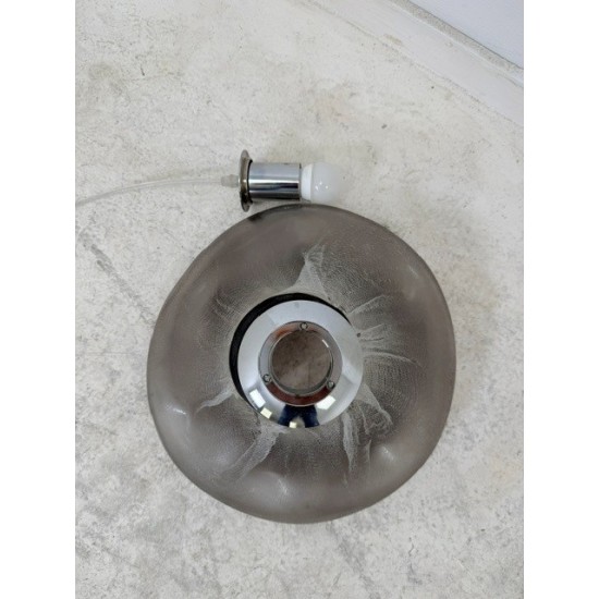 tweedehands - gebruikt - refurbished Glasvezel glas organische designn hanglamp Hanglamp