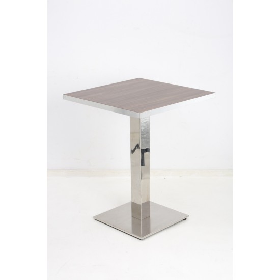 tweedehands - gebruikt - refurbished Canteen Table Nuts Melanin 80x80 Side table