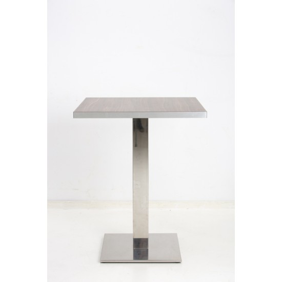 tweedehands - gebruikt - refurbished Canteen Table Nuts Melanin 80x80 Side table