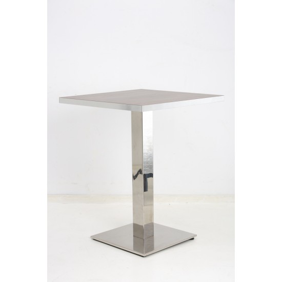 tweedehands - gebruikt - refurbished Canteen Table Nuts Melanin 80x80 Side table