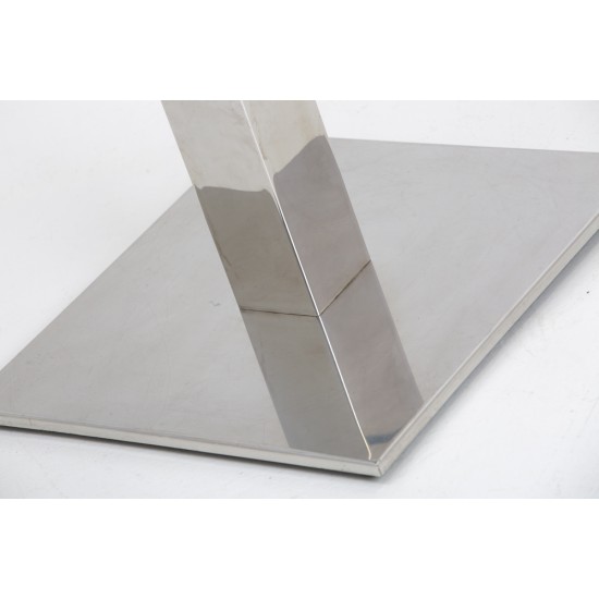 tweedehands - gebruikt - refurbished Canteen Table Nuts Melanin 80x80 Side table