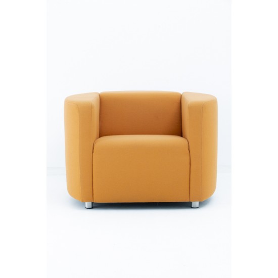 tweedehands - gebruikt - refurbished Round Orange Armchair Armchair