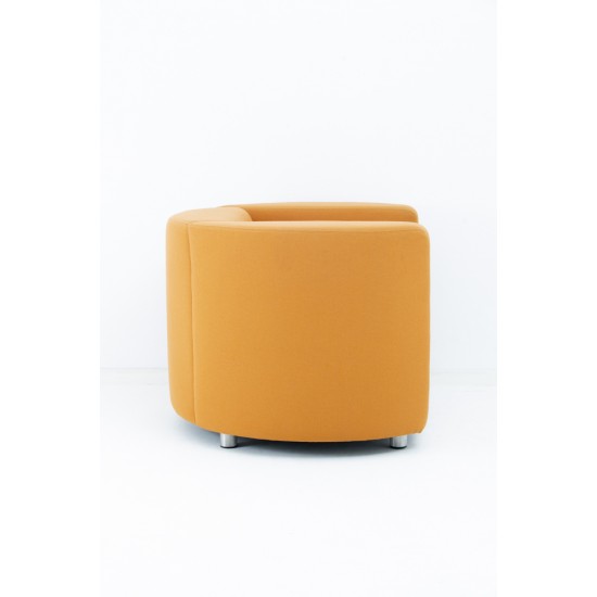 tweedehands - gebruikt - refurbished Round Orange Armchair Armchair
