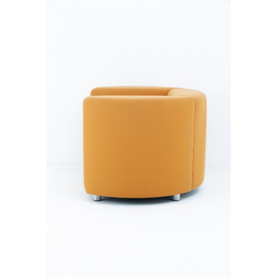tweedehands - gebruikt - refurbished Round Orange Armchair Armchair