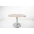Vergader-/ Kantinetafel Rond Verstelbaar in Hoogte 120cm