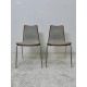 tweedehands - gebruikt - refurbished Upholstered chair with wooden shell - stackable, various colors Chairs 4 legs