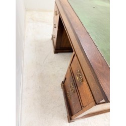 Vintage antiek houten bureau