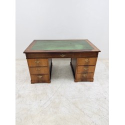 Vintage antiek houten bureau