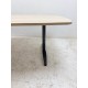 tweedehands - gebruikt - refurbished Palmberg Palmega vergadertafel antraciet acacia 255x110 Eetkamertafel