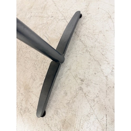 tweedehands - gebruikt - refurbished Palmberg Palmega vergadertafel antraciet acacia 255x110 Eetkamertafel