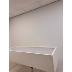 Palmberg set-up planter white with inner container showroom model