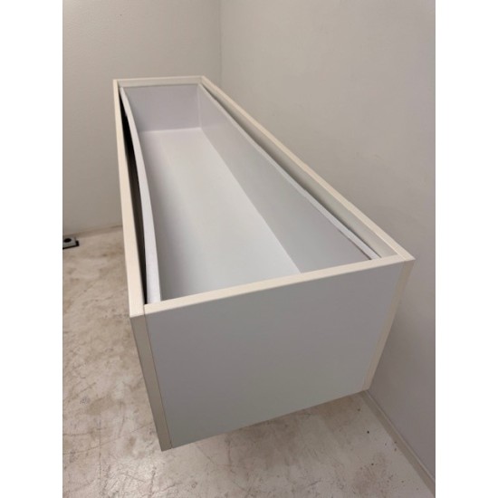 tweedehands gebruikt refurbished Kasten Palmberg opzet plantenbak wit met binnenbak showroommodel tweedehands - gebruikt - refurbished Palmberg opzet plantenbak wit met binnenbak showroommodel Kasten