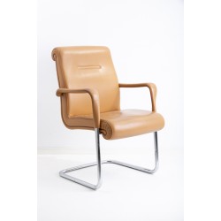 Poltrona Frau Forum Meeting Sled Chair