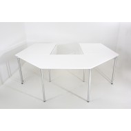 Randers & Radius Flex Modular Folding Table Trapezoid Meeting Table