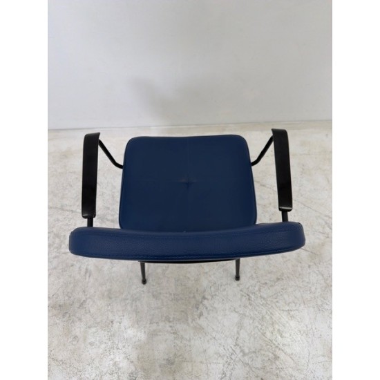 tweedehands gebruikt refurbished 4-poot stoelen Satelliet Gerlin SC stoel schoolstoel eetkamerstoel met armleuningen blauw tweedehands - gebruikt - refurbished Satelliet Gerlin SC stoel schoolstoel eetkamerstoel met armleuningen blauw 4-poot stoelen