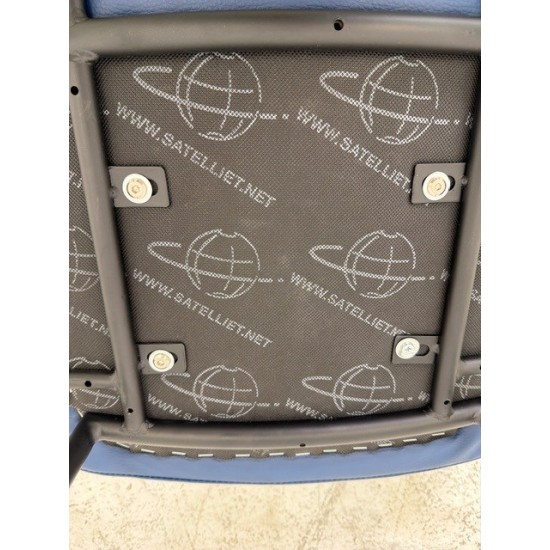 tweedehands gebruikt refurbished 4-poot stoelen Satelliet Gerlin SC stoel schoolstoel eetkamerstoel blauw cognac tweedehands - gebruikt - refurbished Satelliet Gerlin SC stoel schoolstoel eetkamerstoel blauw cognac 4-poot stoelen