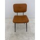 tweedehands gebruikt refurbished 4-poot stoelen Satelliet Gerlin SC stoel schoolstoel eetkamerstoel blauw cognac tweedehands - gebruikt - refurbished Satelliet Gerlin SC stoel schoolstoel eetkamerstoel blauw cognac 4-poot stoelen