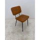 tweedehands gebruikt refurbished 4-poot stoelen Satelliet Gerlin SC stoel schoolstoel eetkamerstoel blauw cognac tweedehands - gebruikt - refurbished Satelliet Gerlin SC stoel schoolstoel eetkamerstoel blauw cognac 4-poot stoelen