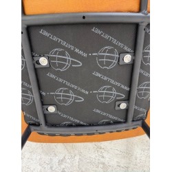 Satelliet Gerlin SC chair school chair dining chair blue cognac Satelliet Gerlin SC chair school chair dining chair blue cognac