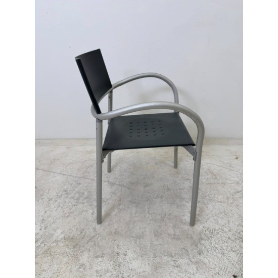 tweedehands - gebruikt - refurbished Segis Breeze armchair stapelbare kantine-terrasstoel Stapelbare stoelen