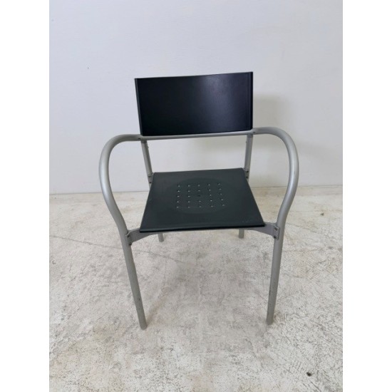 tweedehands - gebruikt - refurbished Segis Breeze armchair stapelbare kantine-terrasstoel Stapelbare stoelen