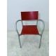 tweedehands - gebruikt - refurbished Segis Breeze armchair stapelbare kantine-terrasstoel Stapelbare stoelen