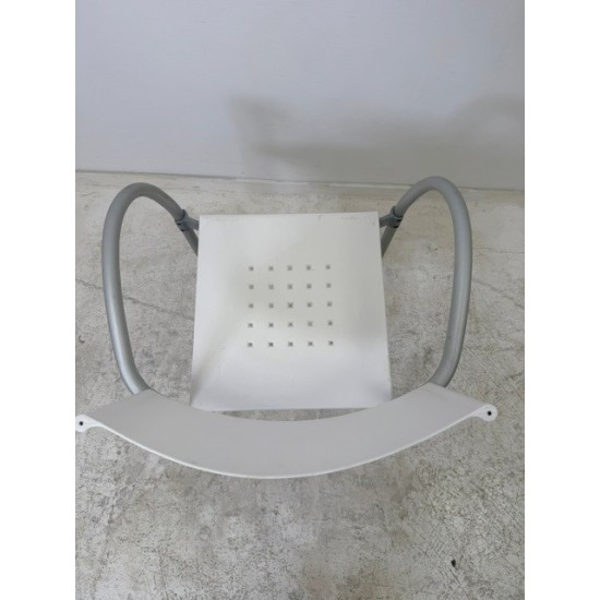 tweedehands - gebruikt - refurbished Segis Breeze armchair stapelbare kantine-terrasstoel Stapelbare stoelen