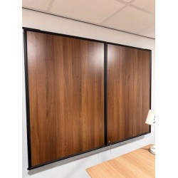 Smit Visual walnut cabinet showroom model 