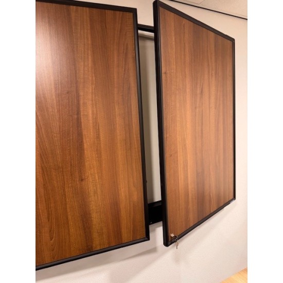 tweedehands gebruikt refurbished Presentation & communication Smit Visual walnut cabinet showroom model tweedehands - gebruikt - refurbished Smit Visual walnut cabinet showroom model Presentation & communication
