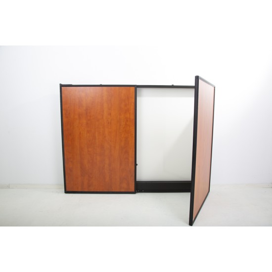gebruikte Cabinet Multi-surface Whiteboard Mobile Smit Visual 120 x 160 cm tweedehands Presentation & communication