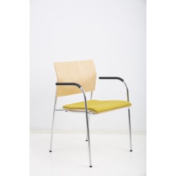 Thonet S361 4-poot Stoel gestoffeerd 