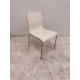 tweedehands - gebruikt - refurbished Van der sluis Noa 4pootstoel grijs en wit stapelbaar (Casala) 4-poot stoelen