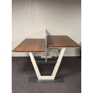 Vepa Parq duo zit-sta bureau wit noten 160x80 