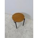 tweedehands - gebruikt - refurbished VERS design kruk of koffietafel - massief eiken - grote partij Bijzettafel