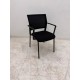 tweedehands gebruikt refurbished Kantinestoelen Viasit Impulse netweave 5211 4pootstoel armleuningen zwart tweedehands - gebruikt - refurbished Viasit Impulse netweave 5211 4pootstoel armleuningen zwart Kantinestoelen