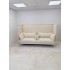 Vitra Alcove Plus acoustic sofa, 3-seater cream color