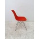 tweedehands - gebruikt - refurbished Vitra Eames DSR plastic side chair - bucket seat Bucket seat chairs