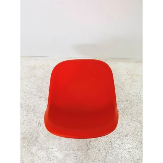 tweedehands - gebruikt - refurbished Vitra Eames DSR plastic side chair - bucket seat Bucket seat chairs