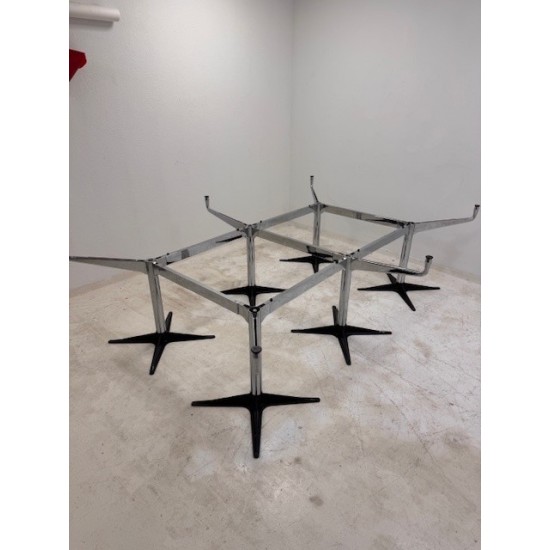 tweedehands - gebruikt - refurbished Vitra Eames Segmented design conference table 240x120 Dining room table