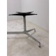 tweedehands - gebruikt - refurbished Vitra Eames Segmented tafel bootvorm 400x140 wit melamine chroom frame Eetkamertafel