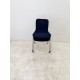 tweedehands - gebruikt - refurbished Vitra HAL RE TUB side chair 4poot stoel rood blauw wit stapelbaar Kantinestoelen