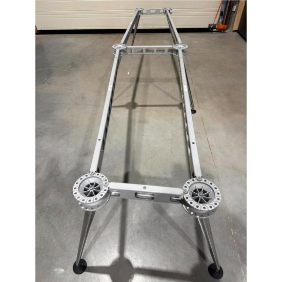 tweedehands - gebruikt - refurbished Vitra Medamorph vergadertafel frame bladmaat 380x130 Vergadertafel