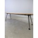 tweedehands - gebruikt - refurbished Vitra Medamorph ellips design vergadertafel 300x100cm Eetkamertafel