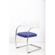 tweedehands - gebruikt - refurbished Vitra VisaVis Sledestoel Chrome Meeting chairs