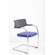 tweedehands - gebruikt - refurbished Vitra VisaVis Sledestoel Chrome Meeting chairs